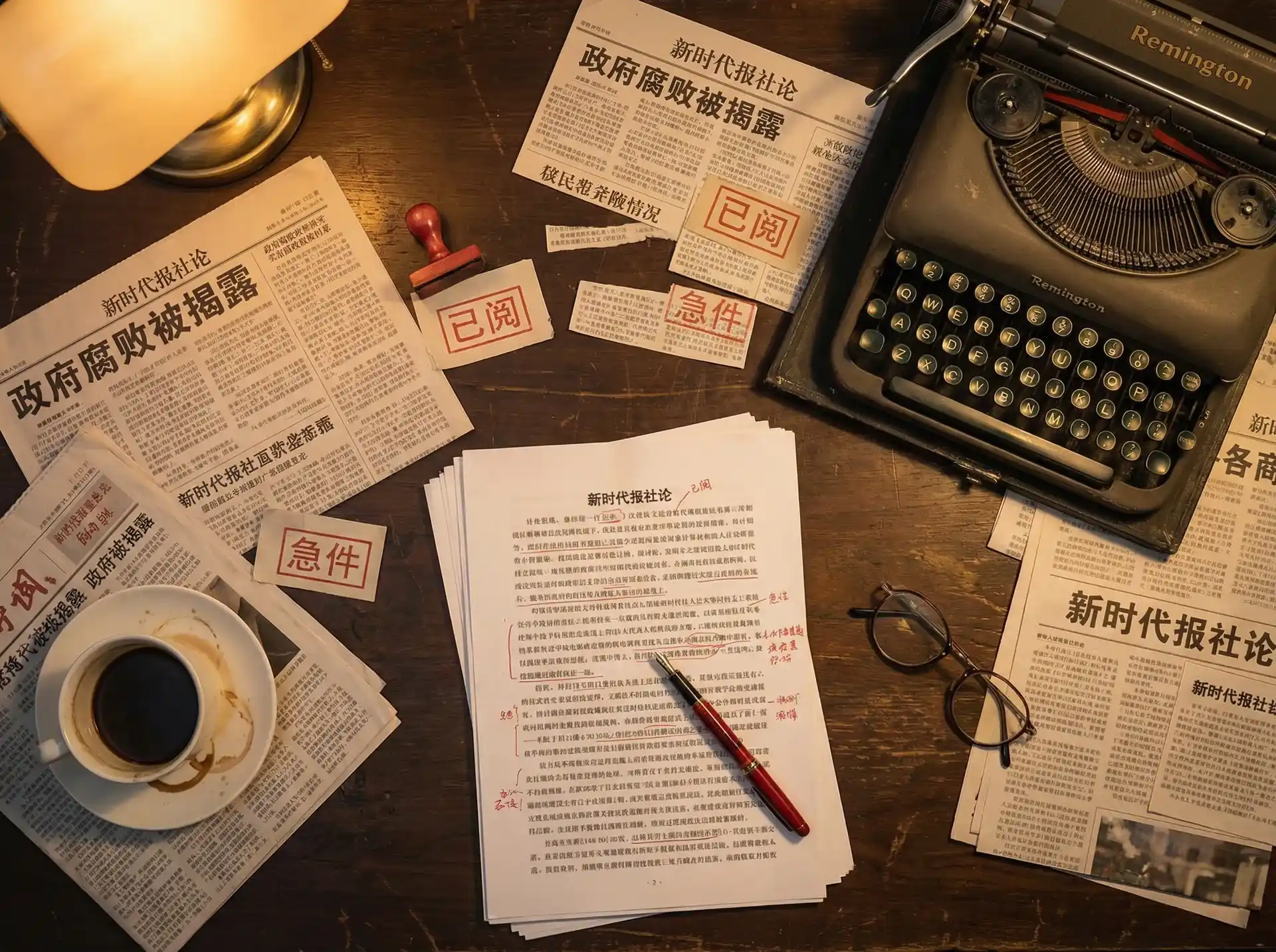 蘑菇视频-官方正版影视|热门综艺|快速流畅播放 - 报社编辑部工作场景